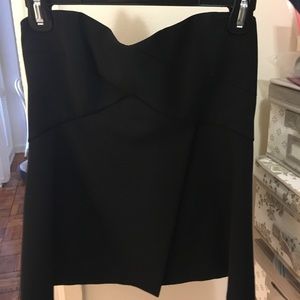 Jay Godfrey bustier strapless top